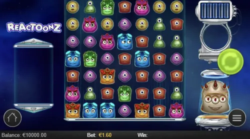 Reactoonz mobile image